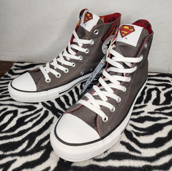 NEW Converse All Star Superman Men 8/Women 10 - Picture 7 of 11